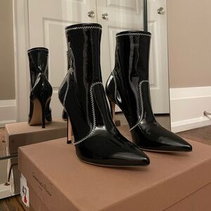 Gianvitto Rossi black ankle boots